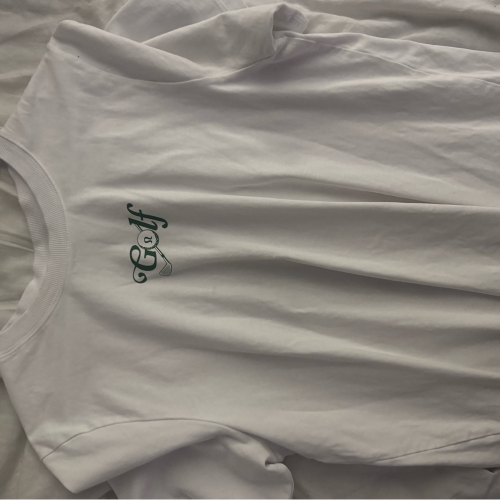 lululemon athletica White Min Woo Lee Golf Tee